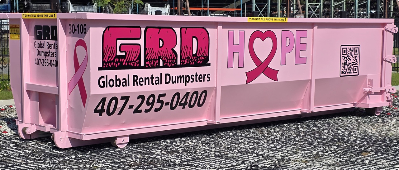 Pink Dumpster
