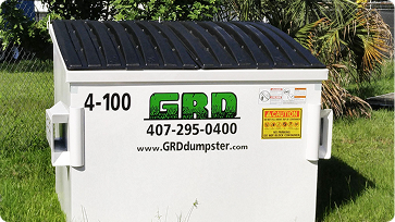 Dumpster rental for businesses and property managers